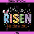 Easter He is Risen PNG, Jesus Religious Christian PNG