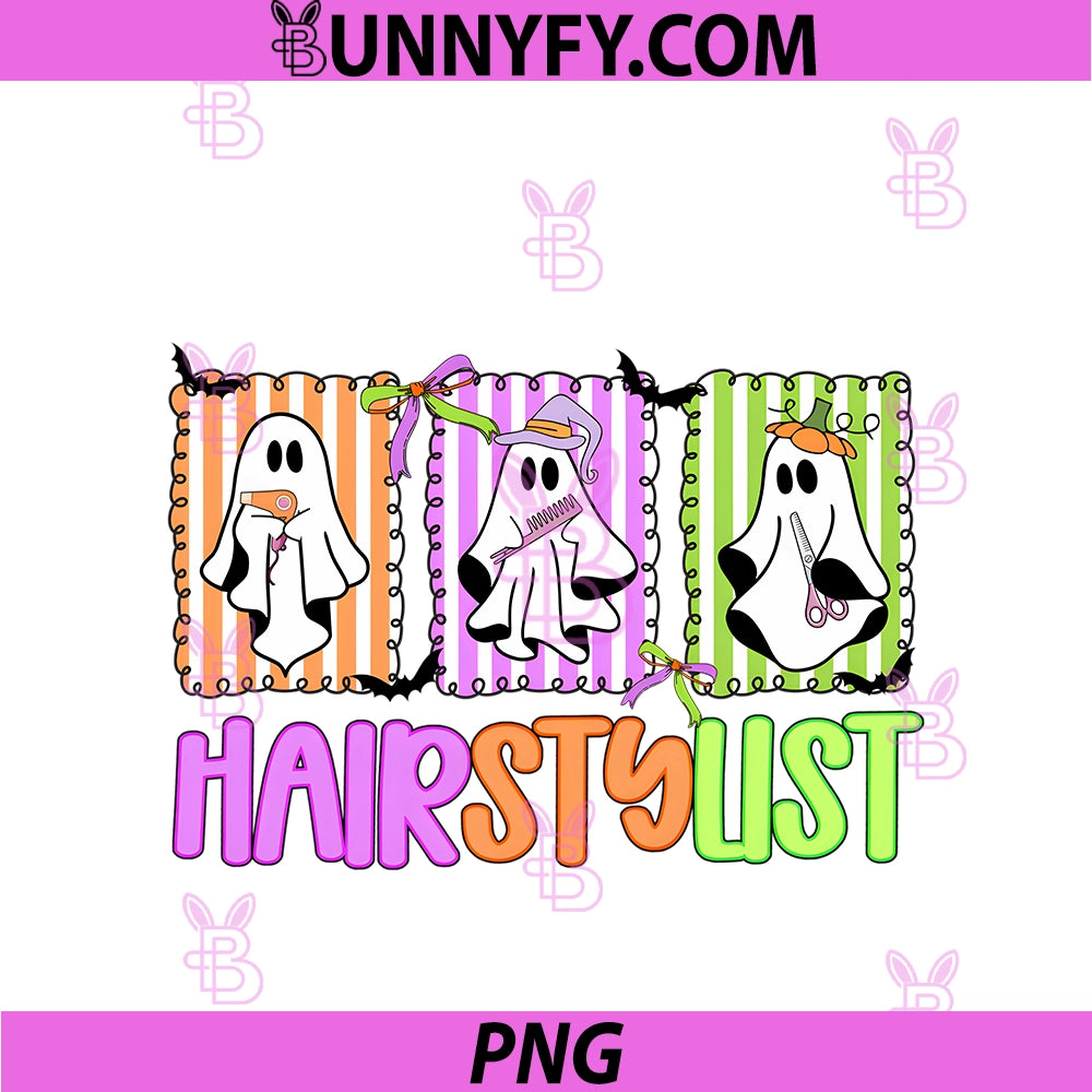 Women Hairstylist PNG, Halloween Ghost Cosmetology Hairdresser PNG