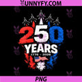 250 Years American 1776 2026 PNG, 250th USA Patriotic 4th of July PNG