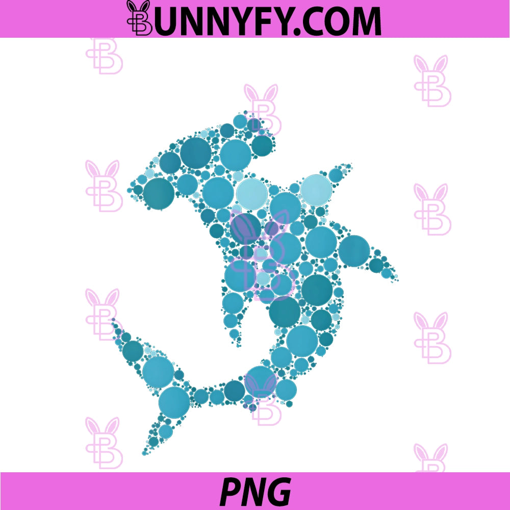 Women's Blue Polka Dot PNG, Shark International Dot Day Cute PNG