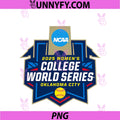 Women's College World Series 2025 PNG, NCAA WCWS Official Logo PNG