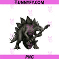 Women's Dinosaur Stegosaurus PNG, Playing Guitar Rock Funny PNG