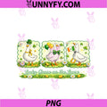 Women's Funny Lucky Goose On The Loose PNG, St Patricks Day Cute Goose PNG