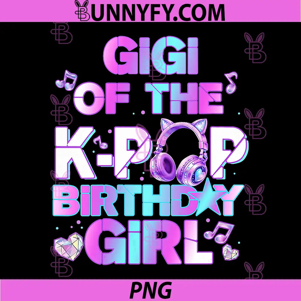 Gigi of The K-PoP Birthday Girls PNG, Korean Music Lovers PNG