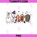 Women's Halloween PNG, Nursing Doodle Ghost Spooky Nurse Life Funny PNG
