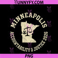 Women's Minneapolis PNG, Accountability & Justice 2026 PNG