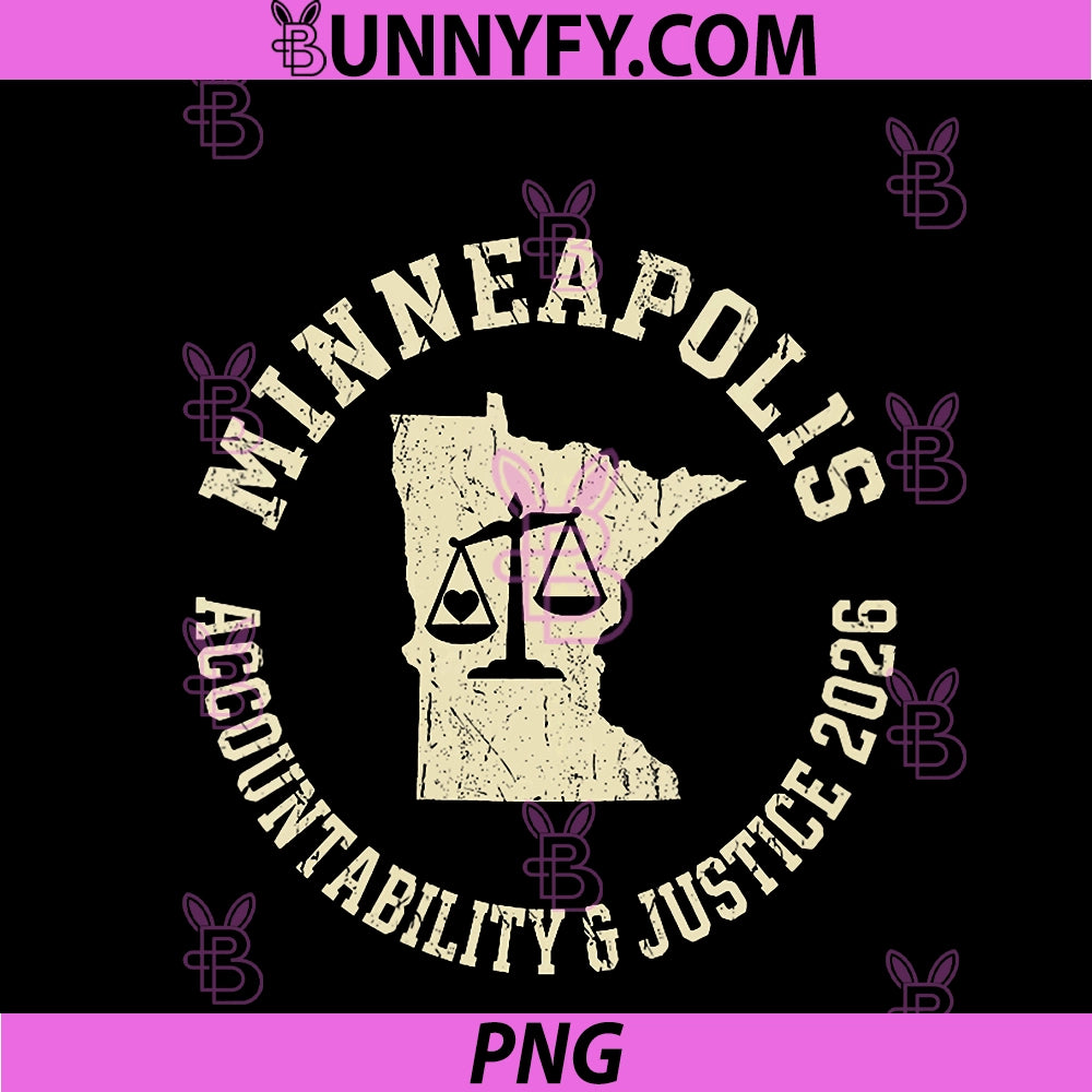 Women's Minneapolis PNG, Accountability & Justice 2026 PNG