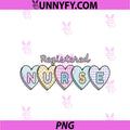 Women's Retro Funny Pediatric Registered Nurse PNG, Happy Valentines Day PNG