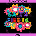 SA TX Fiesta PNG, Colorful Flower San Antonio Celebration PNG