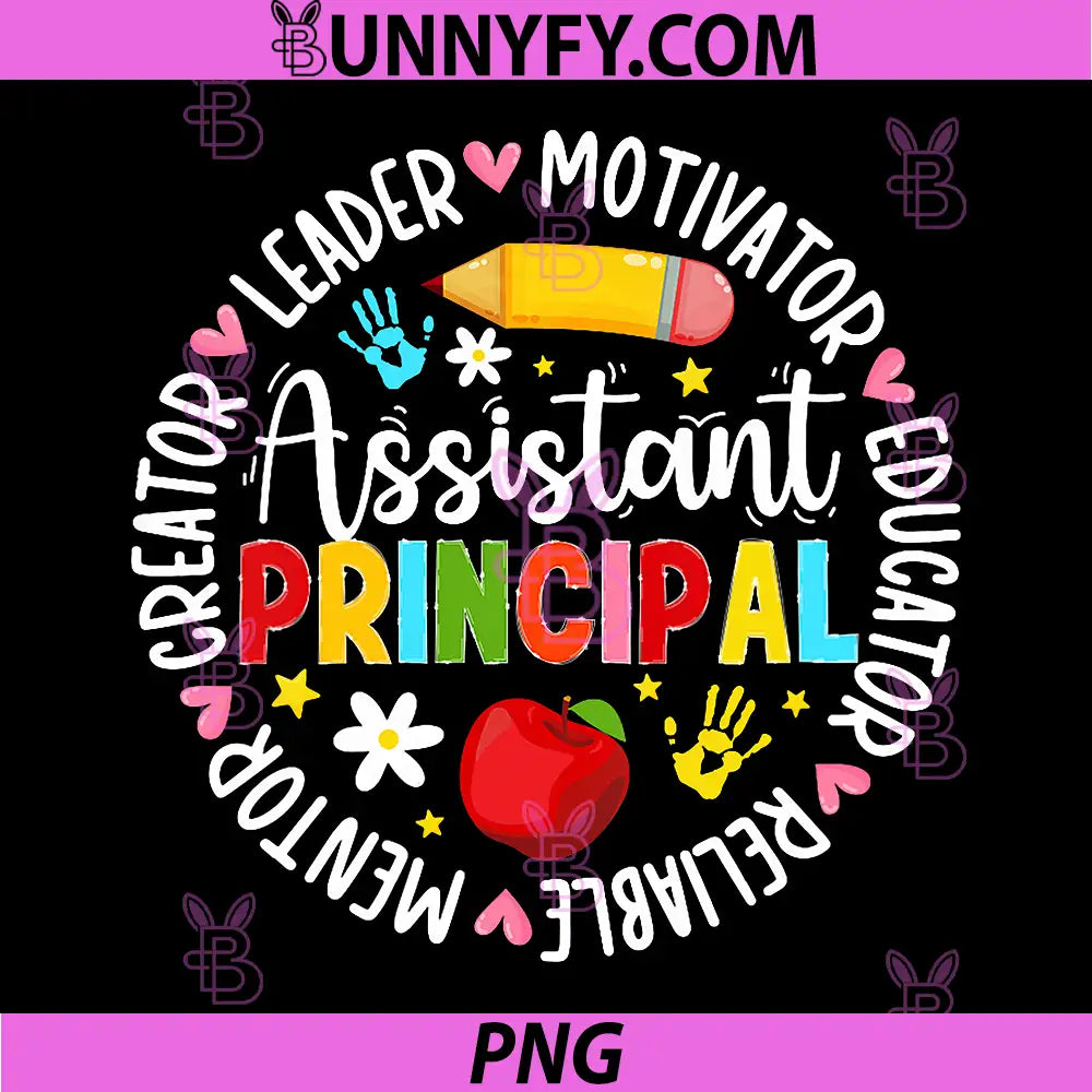 School Assistant Principal PNG, Appreciation Assistant Principal PNG