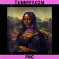 Black Mona Lisa African PNG, American Black History Month PNG