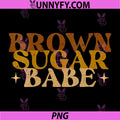 Brown Sugar Babe PNG, Black History Month African Roots PNG