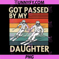 Got Passed by My Daughter PNG, Funny Ski PNG