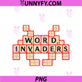 Word PNG, Invaders PNG