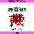 Wrexham Wales PNG, Red Dragon Raglan PNG