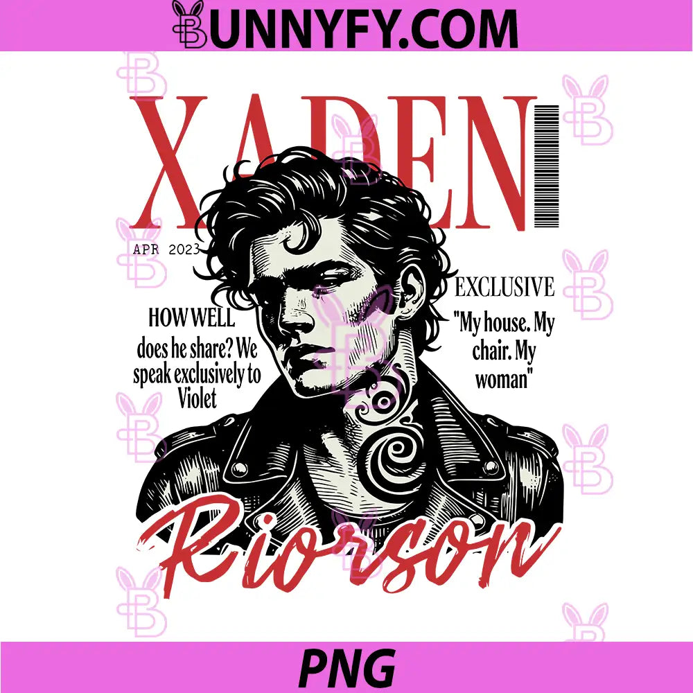 Xaden Riorson Dark Romance Art PNG, My Woman Exclusive Quote PNG