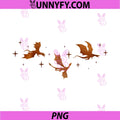 Flying Dragons Silhouette Fantasy PNG, Romantasy Dragon Aesthetic PNG