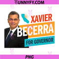 Xavier Becerra for California PNG, Governor 2026 PNG