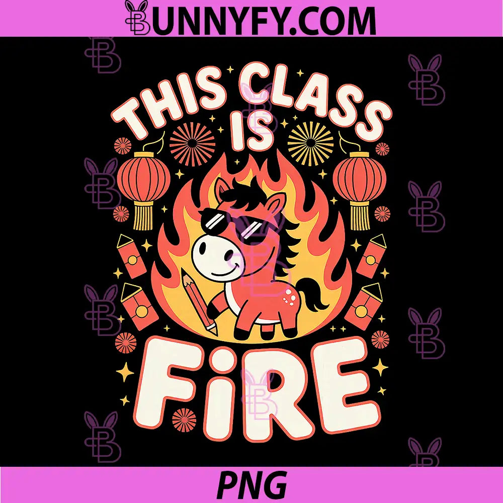 Year of The Fire PNG, Horse Teacher Chinese PNG, Lunar New Year 2026 PNG