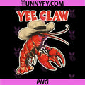 Yee Claw PNG, Crawfish Cowboy PNG