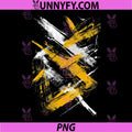 Yellow and Black PNG, Dynamic Art Graphic PNG