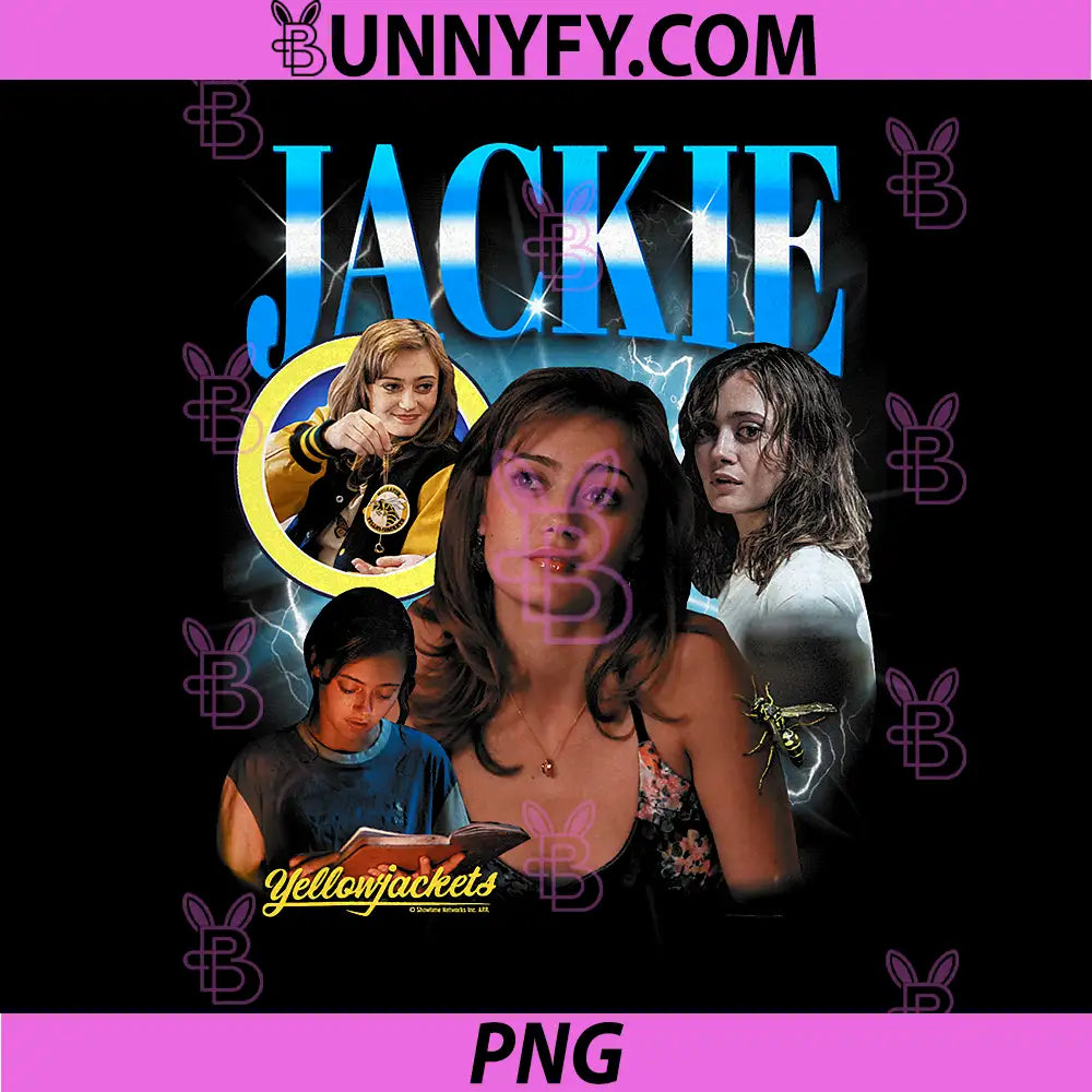 Yellowjackets Jackie Heartthrob PNG, Officially Licensed PNG