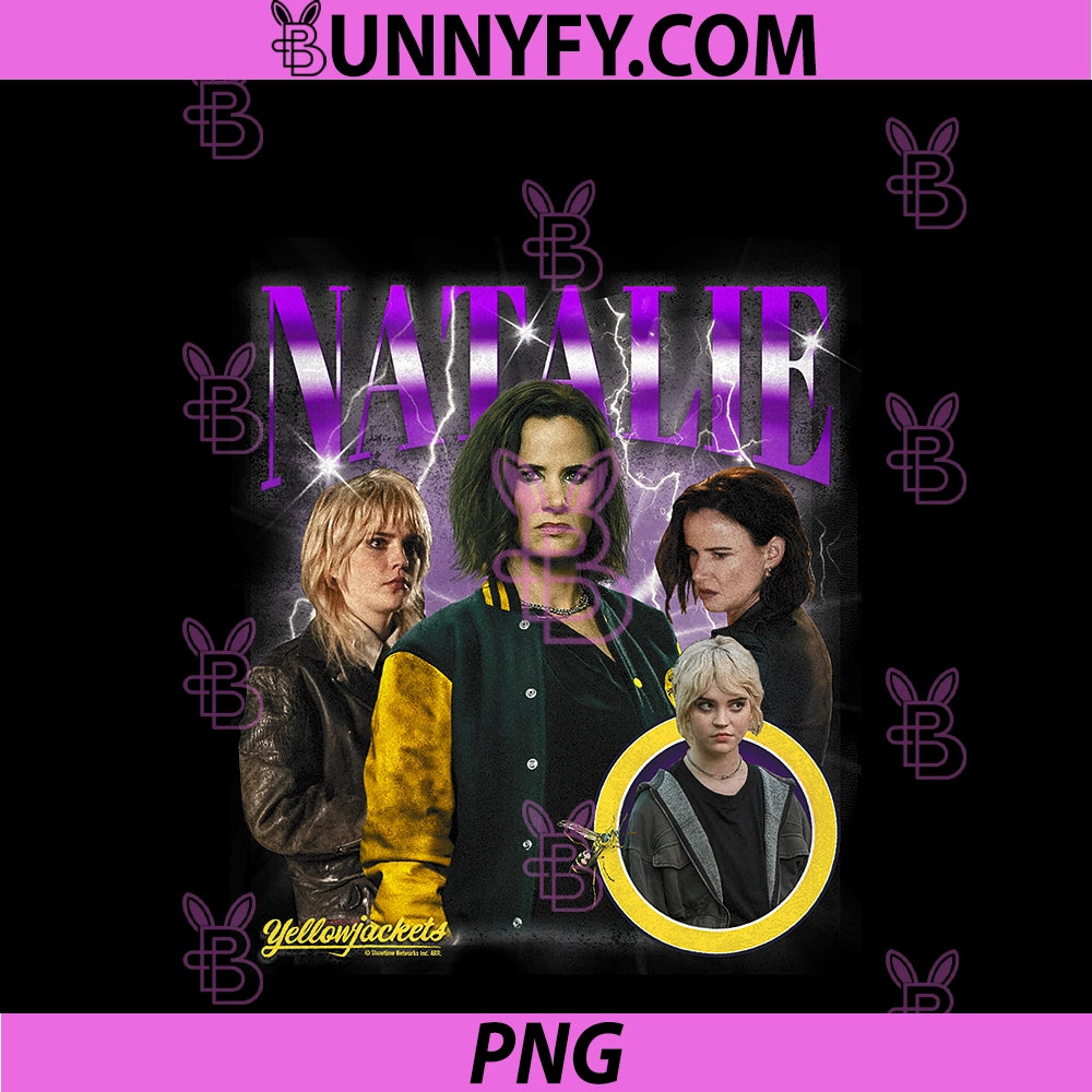 Yellowjackets PNG, Natalie Heartthrob Officially Licensed PNG