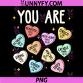 You Are Christian PNG, Religious Bible Verse Conversation Heart PNG
