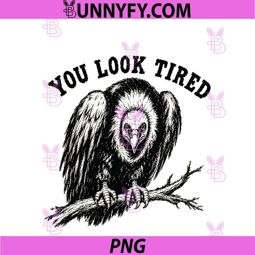 You Look Tired PNG, Vulture PNG