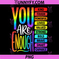 You are Enough LGBT Pride PNG, Positive Equality PNG