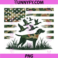 Camo Mallard Duck PNG, Hunting Dog Camouflage PNG