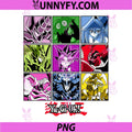 Yu-Gi-Oh! Duel Monsters PNG, Colorful Pop Art Monsters Anime PNG