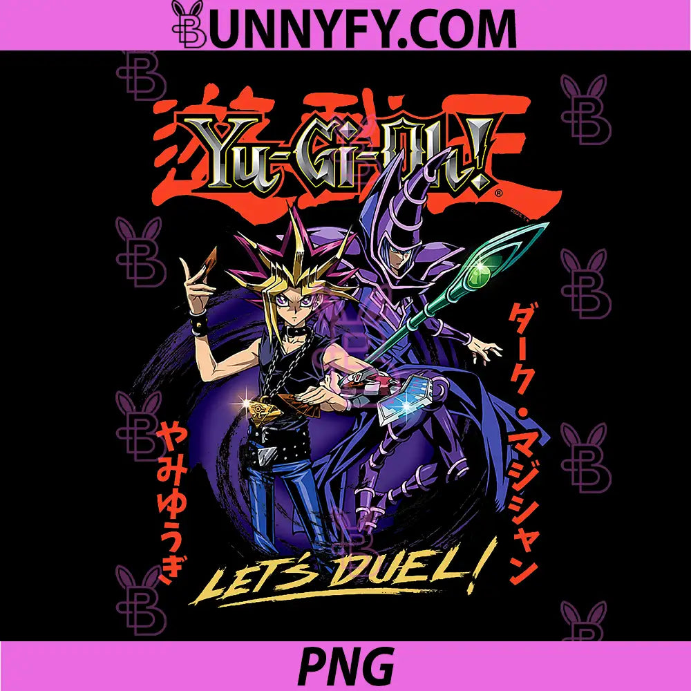 Yu-Gi-Oh! Duel Monsters PNG, Yugi and Dark Magician Duel Anime PNG