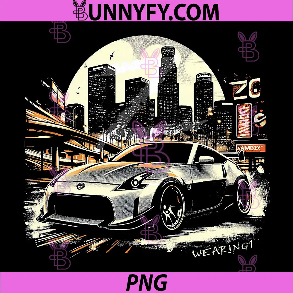 Z Sports Car 350 JDM Z33 Tuning Drift PNG, Import Fast Mechanic PNG