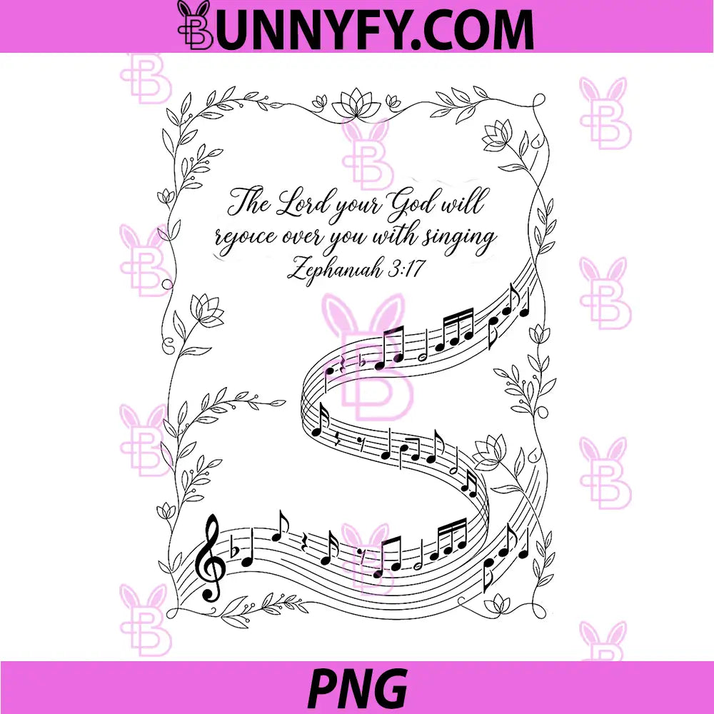 Zephaniah 317 Christian Morning PNG, Prayer Lord Jesus Sing Over PNG