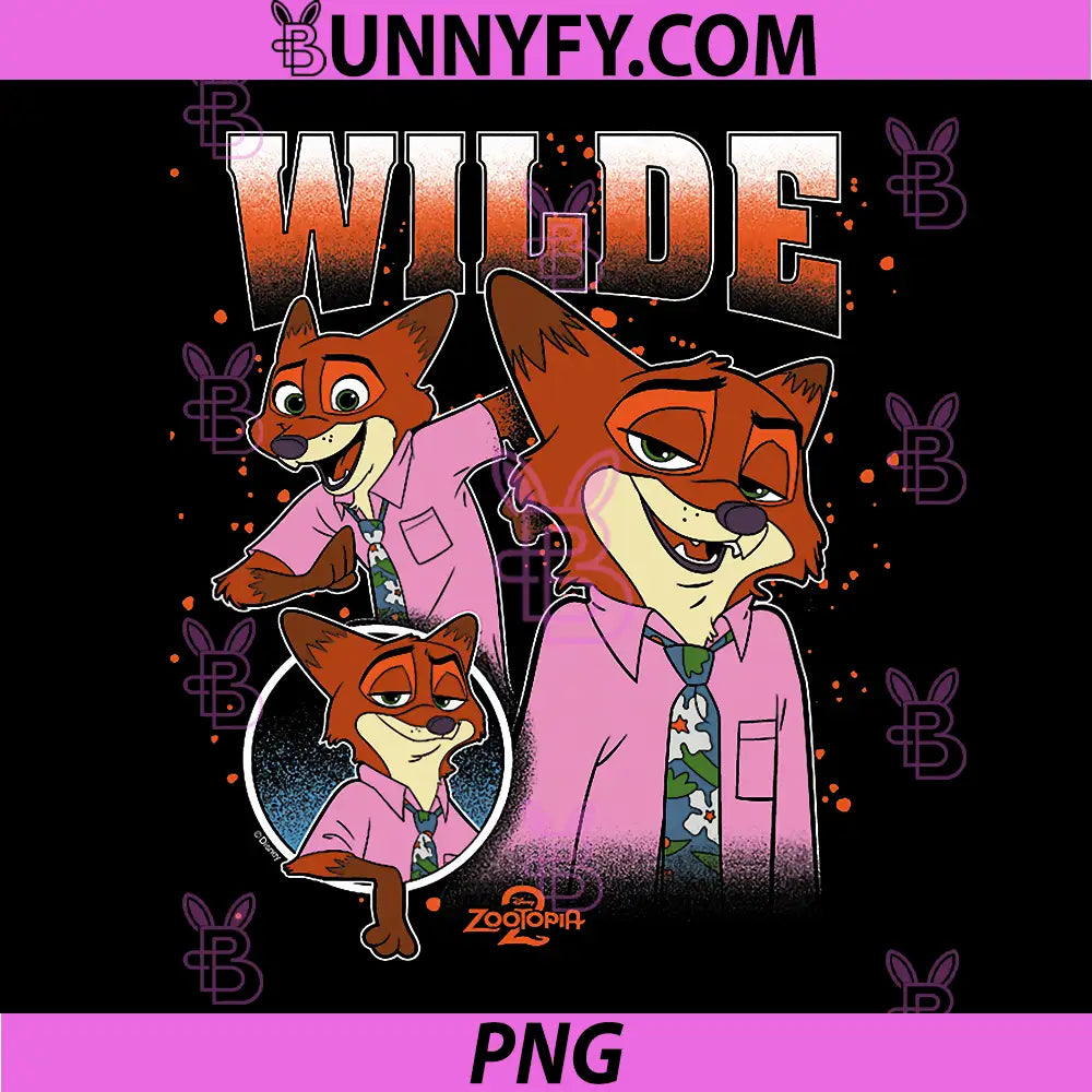 Zootopia 2 PNG, Nick Wilde Bootleg PNG