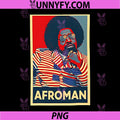 Afroman American Flag Suit Portrait PNG, Retro Style PNG