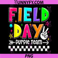 Color Game Competition PNG, Field Day Purple Team PNG