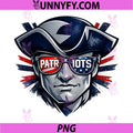 American Patriot Skull With Sunglasses PNG, Patriotic USA Flag Design PNG