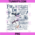 Fly Or Die Rider Quadrant Quote PNG, Dragon Fantasy Typography PNG