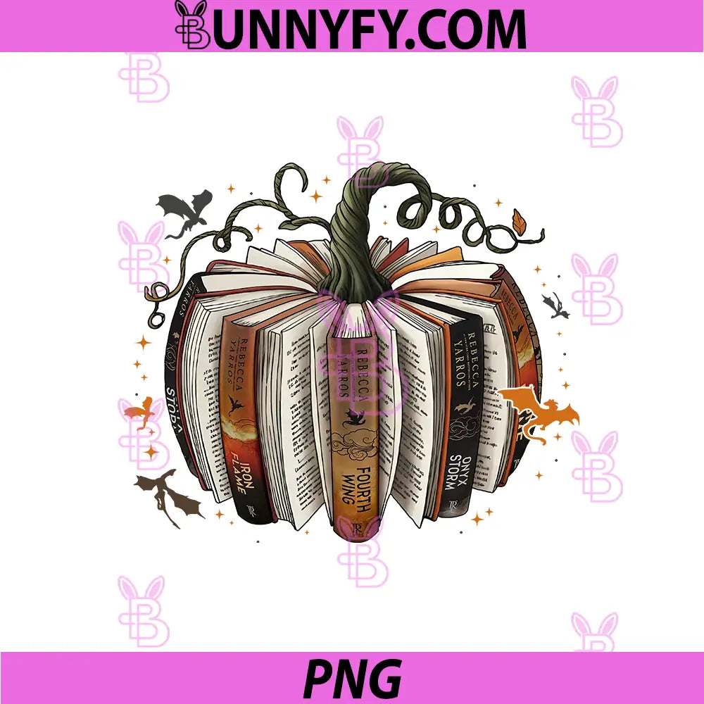 Fantasy Book Pumpkin PNG, Magical Dragon Reader Design PNG