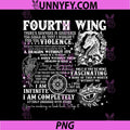 Fourth Wing Dragon Rider Quotes PNG, Fantasy Dragon Typography Collage PNG