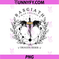 Basgiath War College Dragon Sigil PNG, Fourth Wing Dragon Rider PNG