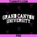 Grand Canyon University Bold College Text PNG, Classic NCAA University Logo PNG