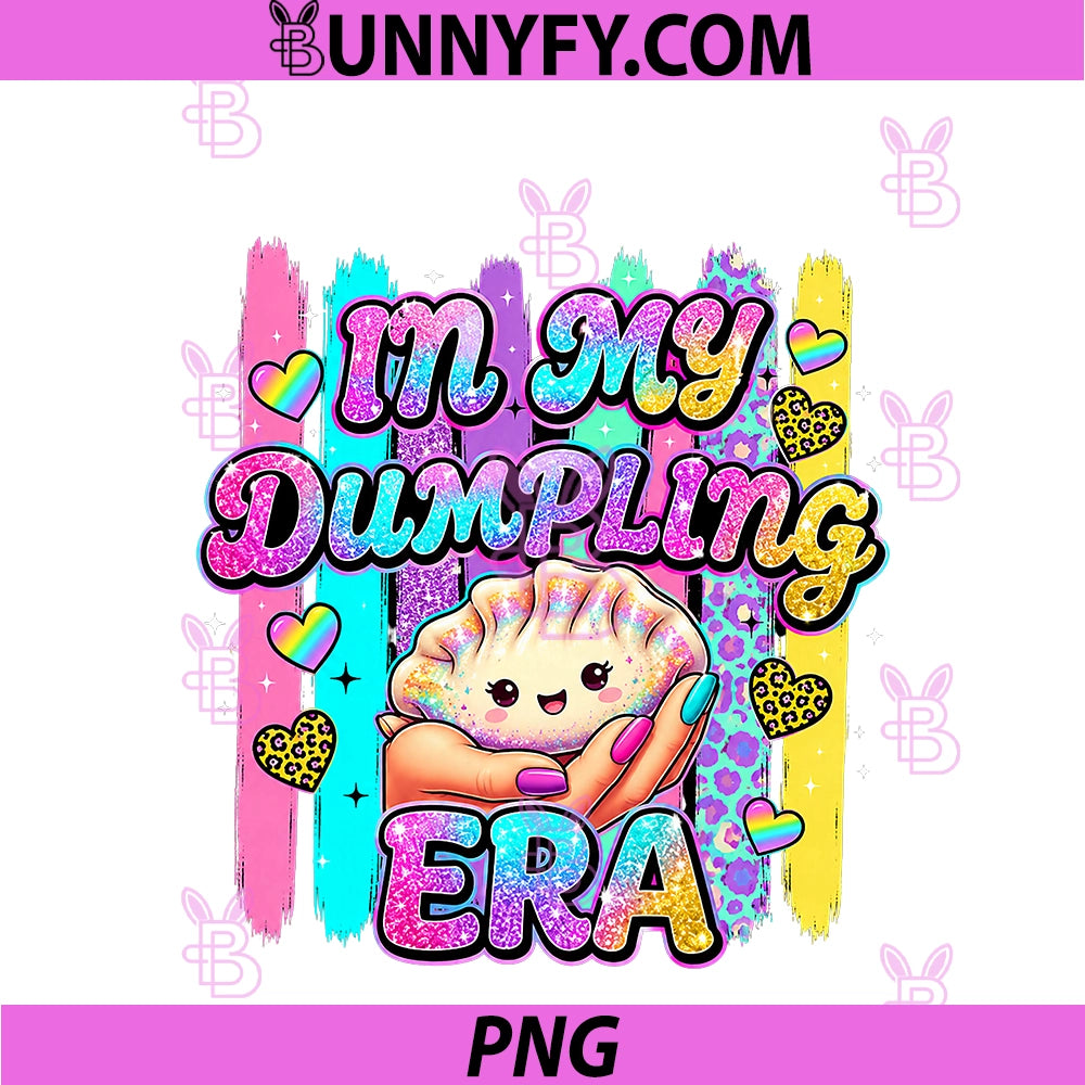 In My Dumpling Era PNG, Dumpling Squishy Cute Stress Ball Graphic PNG