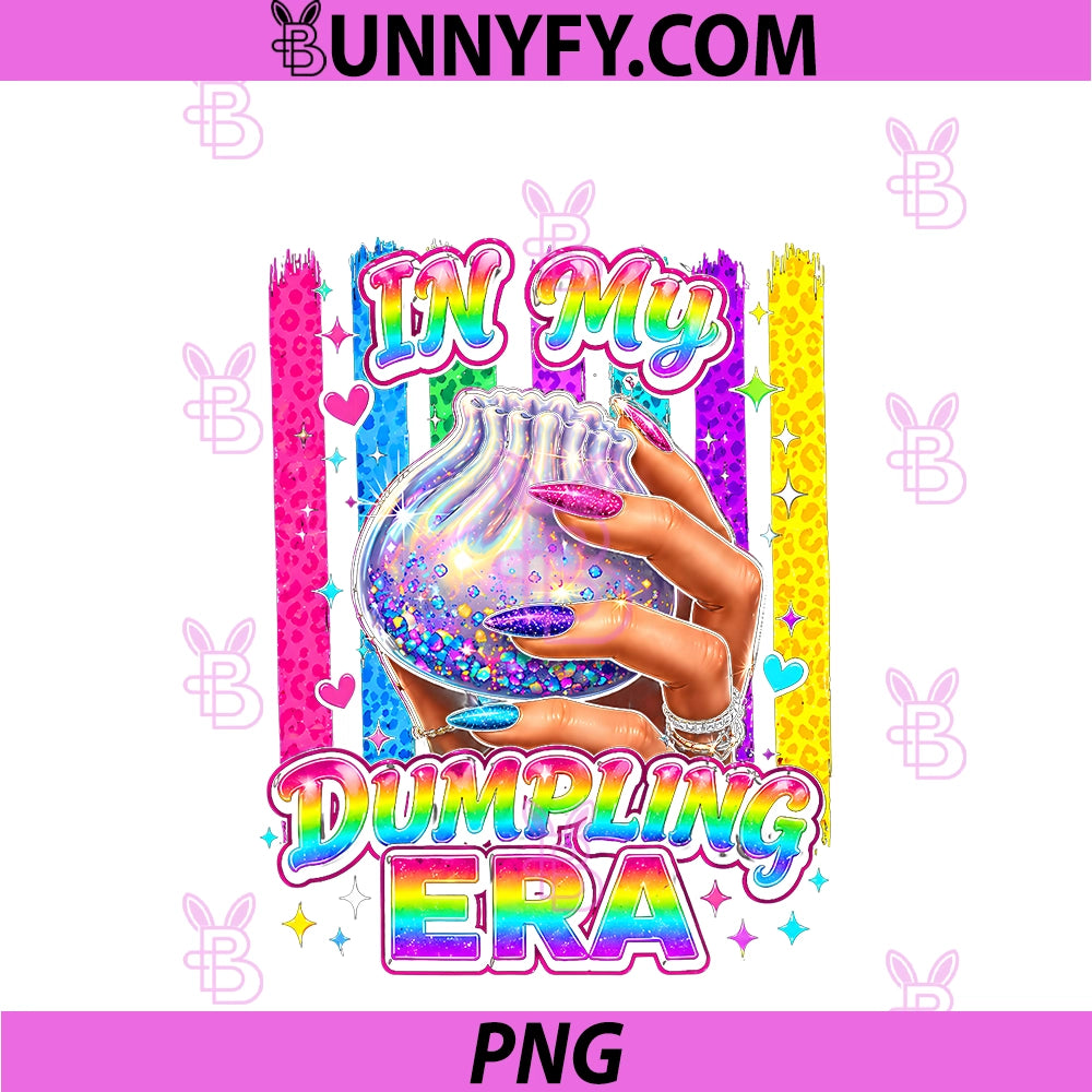 In My Dumpling Era PNG, Dumpling Squishy Cute Stress Ball Graphic PNG