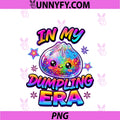 In My Dumpling Era Dumpling Squishy Cute PNG, Stress Ball Graphic PNG