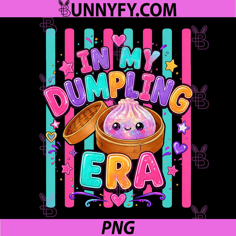 In My Dumpling Era PNG, Dumpling Squishy Cute Stress Ball Graphic PNG