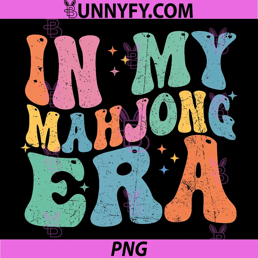 In My Mahjong Era Funny PNG, Mahjong Love Playing Chinese Game PNG