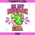 In My Needoh Era PNG, Stress Ball Aesthetic Graphic Summer Vibe PNG